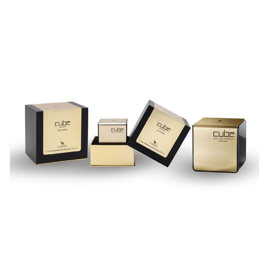 Cube Gold Perfume – Similar to Tobacco Vanille – Luxury Packaging – Available at PerfumesArt