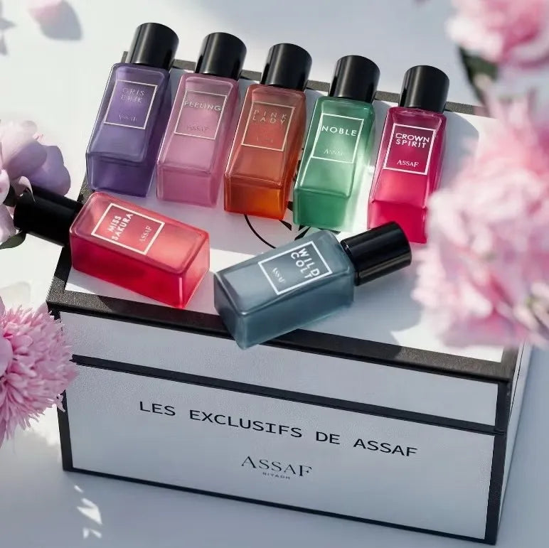 Les Exclusifs de Assaf Perfume Gift Box | صندوق عطور ليه إكزكلوسيف دي عسّاف