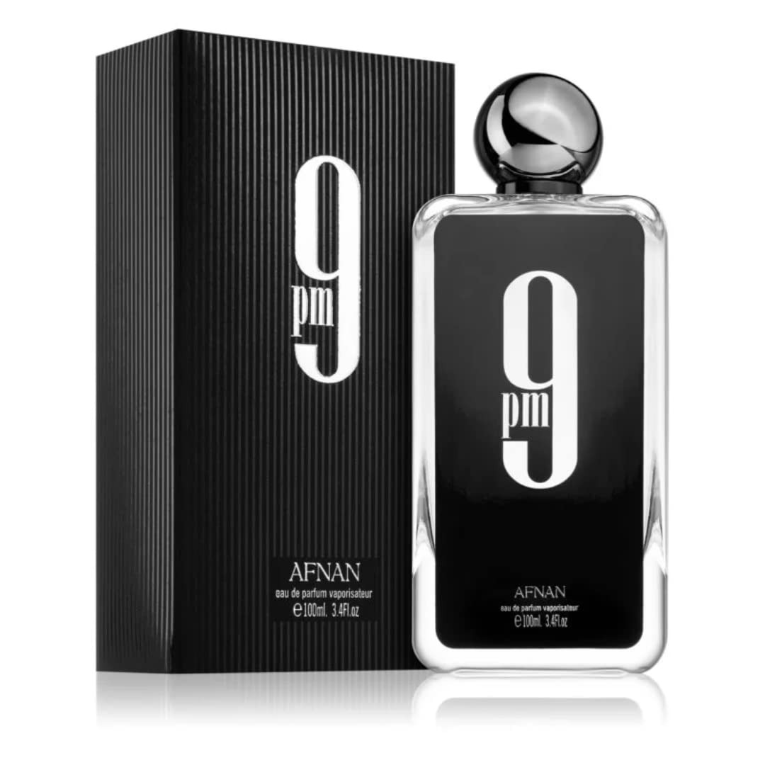 Afnan 9 PM Eau de Parfum Long-Lasting عطر أفنان 9 بي إم - رائحة دافئة وجذابة